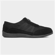 Fleet & Foster Mombassa Womens Black Leather Shoe (Click For Details)
