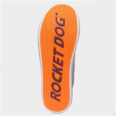 Jazzin Hi Bondi Womens Blue Canvas