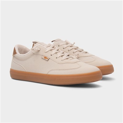 Zap London Womens Beige Canvas