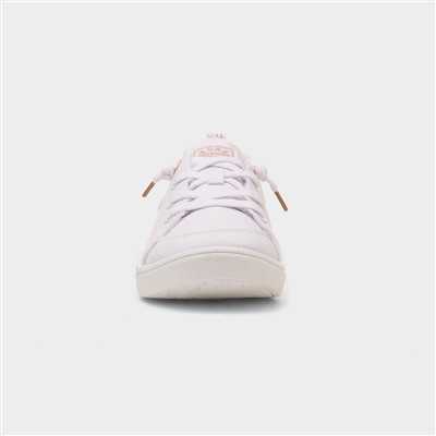 Bobs B Cute 2.0 Womens White Canvas