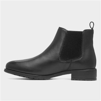 Sammie Womens Black Leather Boot