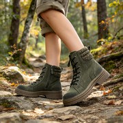 Rock Valley Amelia Womens Khaki Ankle Boot (Click For Details)