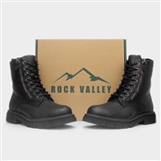 Rock Valley Isabella Womens Black Ankle Boot (Click For Details)
