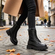 Rock Valley Isabella Womens Black Ankle Boot (Click For Details)