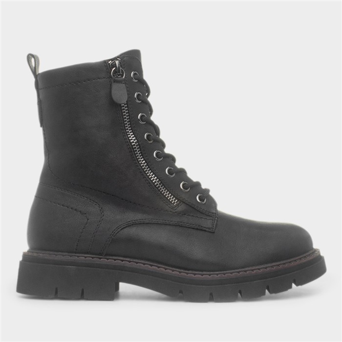 Isabella Womens Black Ankle Boot