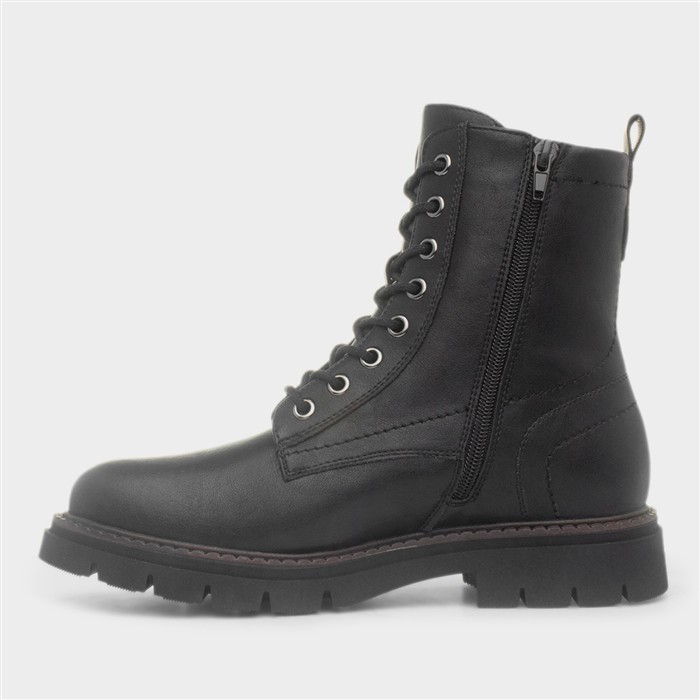Isabella Womens Black Ankle Boot