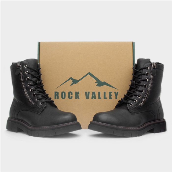 Isabella Womens Black Ankle Boot
