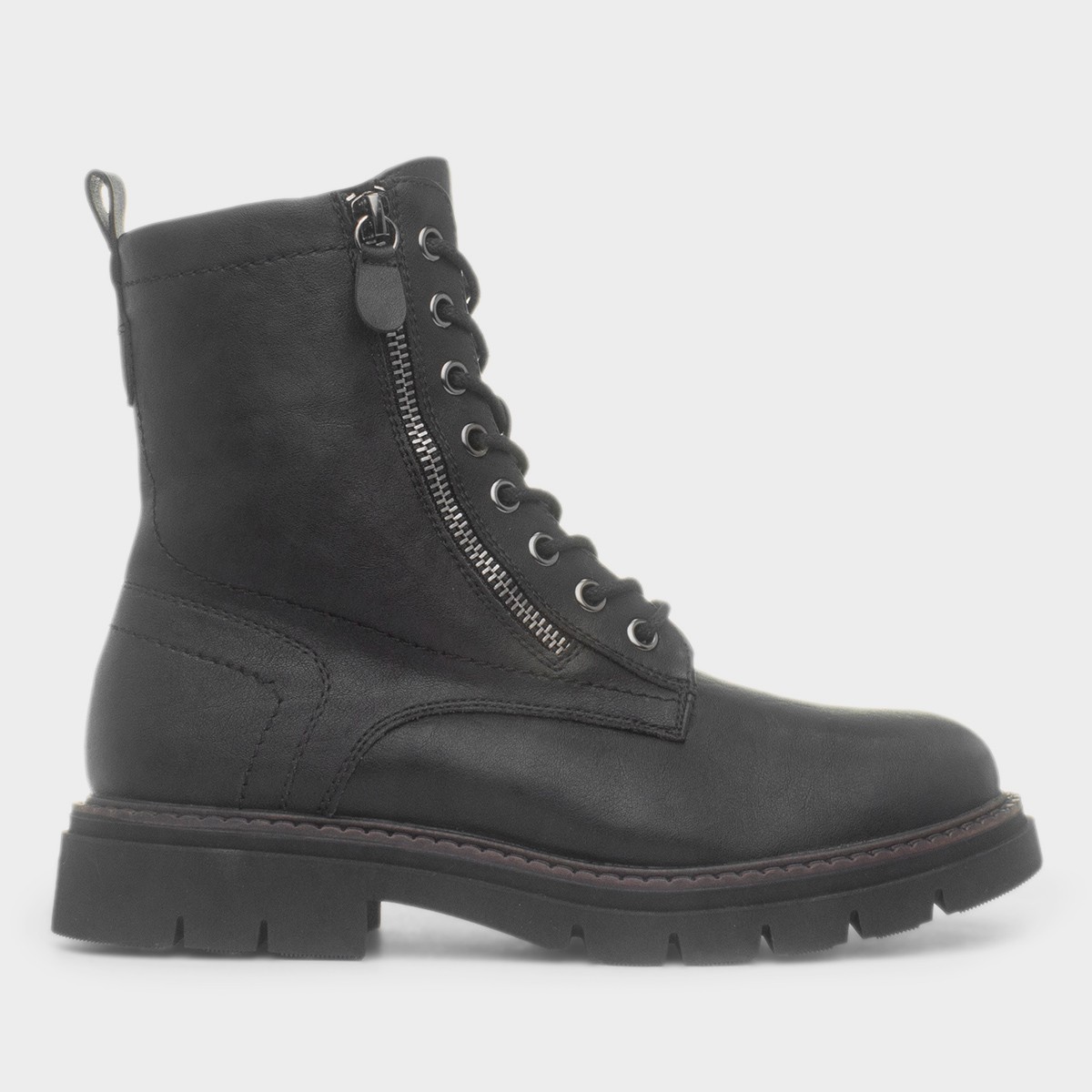 Isabella Womens Black Ankle Boot