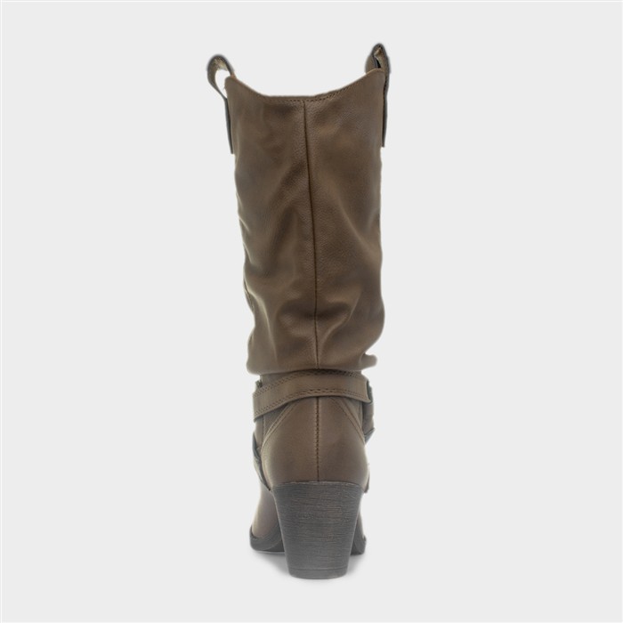 Sidestep Graham Womens Brown Boots