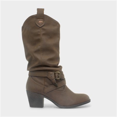 Sidestep Graham Womens Brown Boots