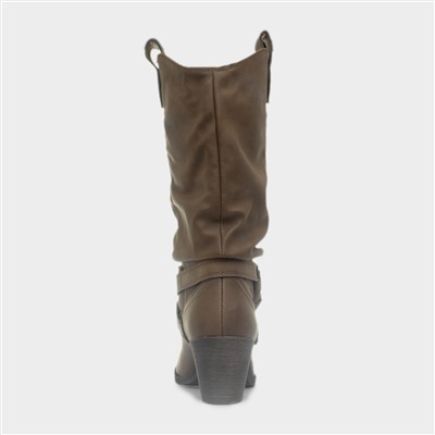 Sidestep Graham Womens Brown Boots