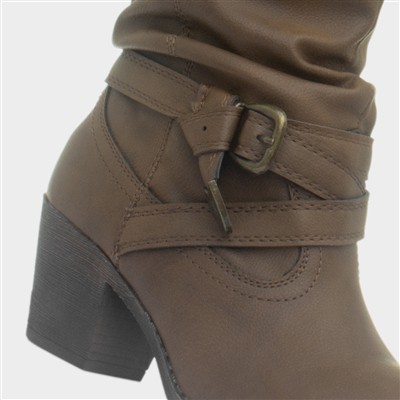 Sidestep Graham Womens Brown Boots