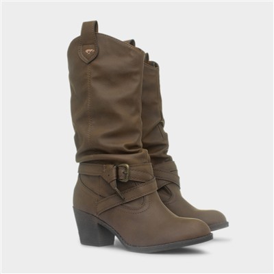 Sidestep Graham Womens Brown Boots