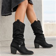 Rocket Dog Lewis Sidestep Womens Black Boots (Click For Details)