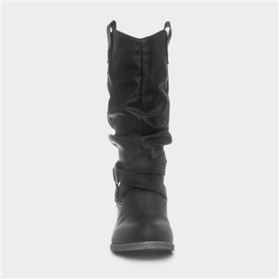 Lewis Sidestep Womens Black Boots