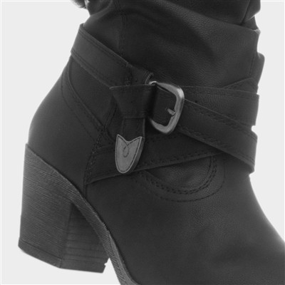 Lewis Sidestep Womens Black Boots