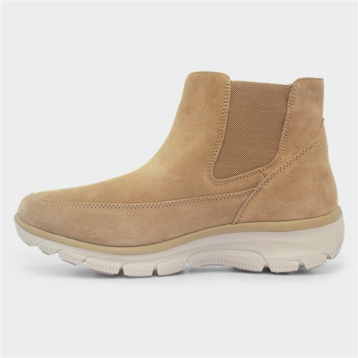 Slip-Ins Easy Going Womens Tan Suede Boot
