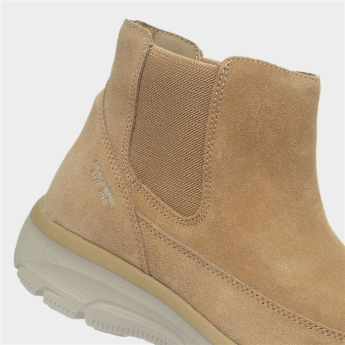 Slip-Ins Easy Going Womens Tan Suede Boot