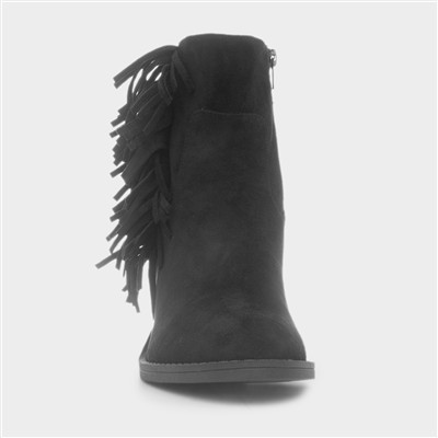 Yankee Coast Ladies Black Ankle Boots