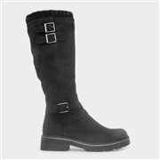 Rock Valley Freya Womens Black Knee High Boot (Click For Details)