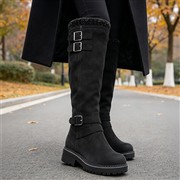 Rock Valley Freya Womens Black Knee High Boot (Click For Details)