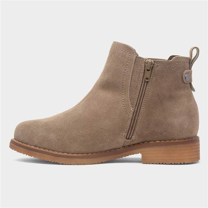 Maddy Womens Grey Wide Fit Boot