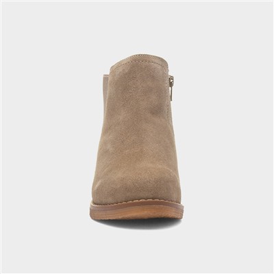 Maddy Womens Grey Wider Fitting Boot