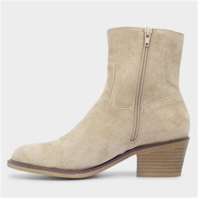 Yankee Coast Taupe Ankle Boot