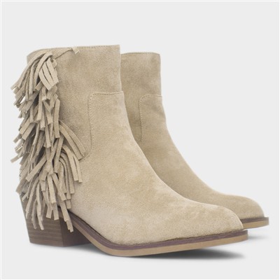 Yankee Coast Taupe Ankle Boot
