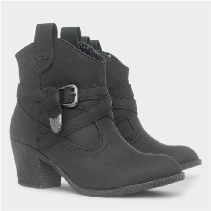 Satire Lane Womens Black Western Boot