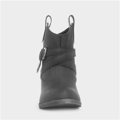 Satire Lane Black Western Boot