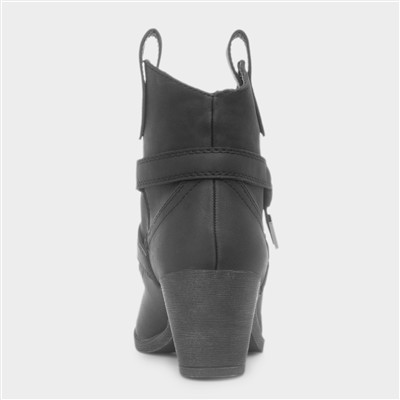 Satire Lane Black Western Boot