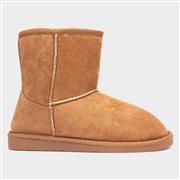 Krush Ashley Womens Chestnut Fur Lined Boot (Click For Details)