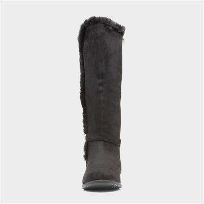 Truffle Amelie Womens Black Calf Boot
