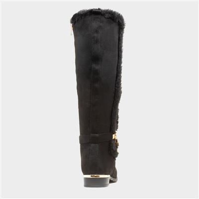 Truffle Amelie Womens Black Calf Boot