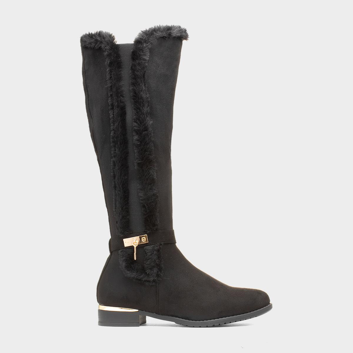 Truffle Amelie Womens Black Calf Boot