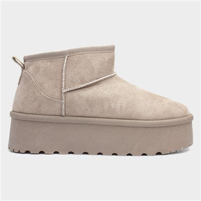 Sasha Womens Mushroom Ankle Boot