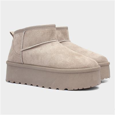 Truffle Sasha Womens Mushroom Ankle Boot