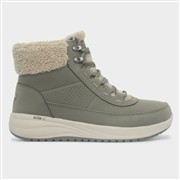 Skechers On The Go Stellar Womens Olive Ankle Boot (Click For Details)