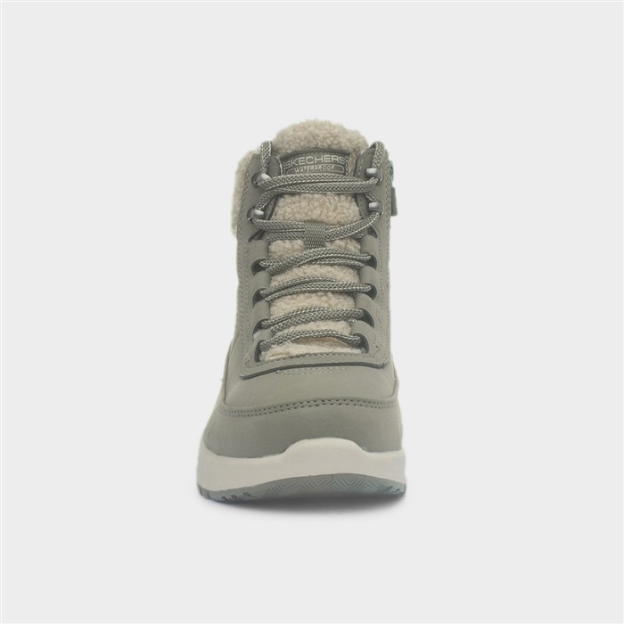 On The Go Stellar Womens Olive Ankle Boot