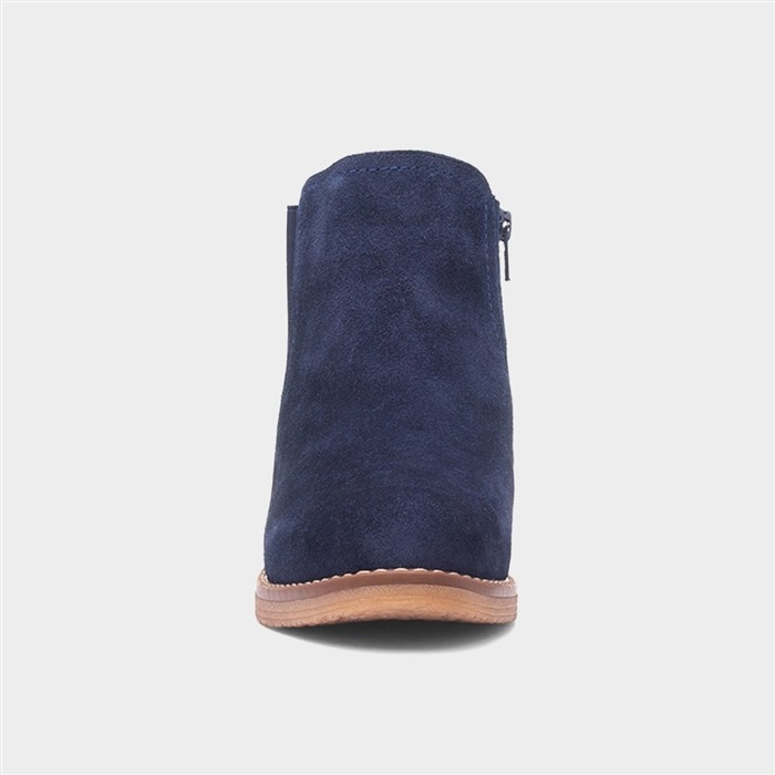 Maddy Womens Navy Wide Fit Boot