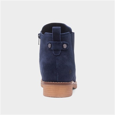 Maddy Womens Navy Wider Fitting Boot