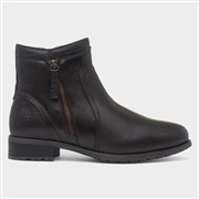 Hush Puppies Scarlett Womens Brown Leather Boot (Click For Details)