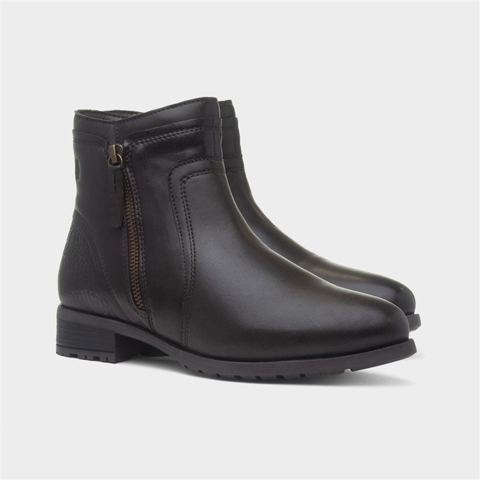 Scarlett Womens Brown Leather Boot