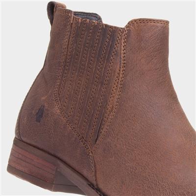 Edith Womens Brown Leather Boot