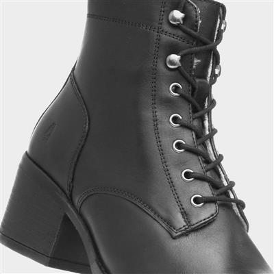 Harriet Womens Black Leather Boot