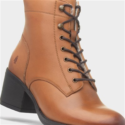 Harriet Womens Tan Leather Boot