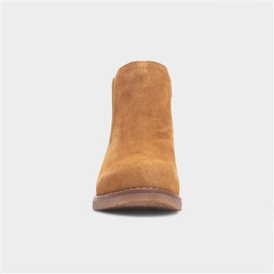 Maddy Womens Tan Wider Fit Boot