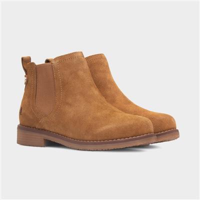Maddy Womens Tan Wider Fit Boot