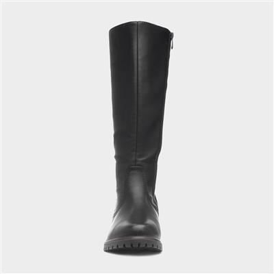 Verbena Womens Black Knee High Boot